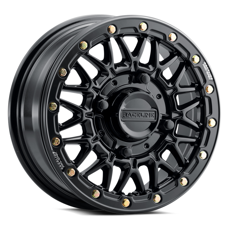 Raceline A15 Omega 15x7in / 5x114.3 BP / 25mm Offset / 68mm Bore - Gloss Black