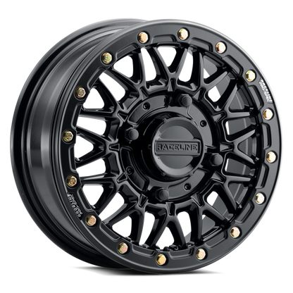 Raceline A15 Omega 15x10in / 4x137 BP / 10mm Offset / 110.18mm Bore - Gloss Black