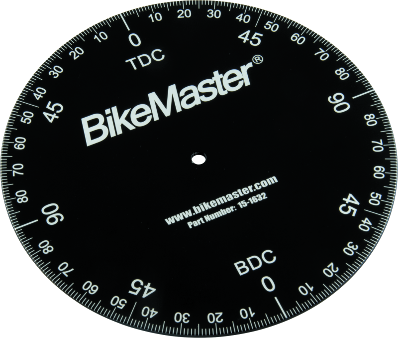 BikeMaster Timing Degree Wheel Aluminum