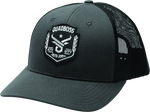 Quadboss Barbwire Hat Grey Snap