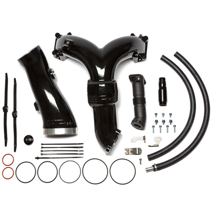 Wehrli 20-26 Power Stroke 6.7L High Flow Y-Bridge Kit - Gloss Black