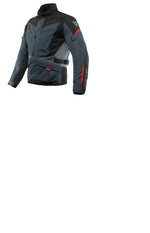 Dainese Tempest 3 D Dry Jacket Ebony/Black/Lava Red Size - 64