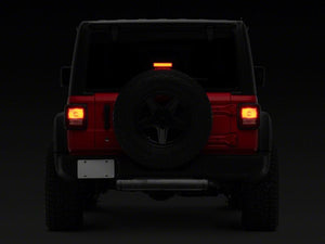 Raxiom 18-23 Jeep Wrangler JL Axial Series Hyper Flash LED Third Brake Light- Red