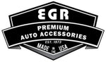 EGR 2019 Dodge Ram 1500 Quad Cab SlimLine In-Channel WindowVisors Set of 4 - Dark Smoke