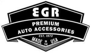 EGR 2019 Dodge Ram 1500 Quad Cab SlimLine In-Channel WindowVisors Set of 4 - Dark Smoke