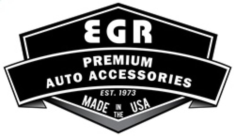 EGR 2019 Dodge Ram 1500 Crew Cab SlimLine In-Channel WindowVisors Set of 4 - Matte Black