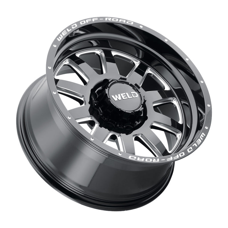 Weld Off-Road W102 20X9.0 Stealth 5X139.7 5X150 ET20 BS5.75 Gloss Black MIL 110.2