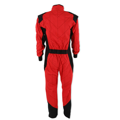 RaceQuip Red Chevron-1 Suit - SFI-1 Large