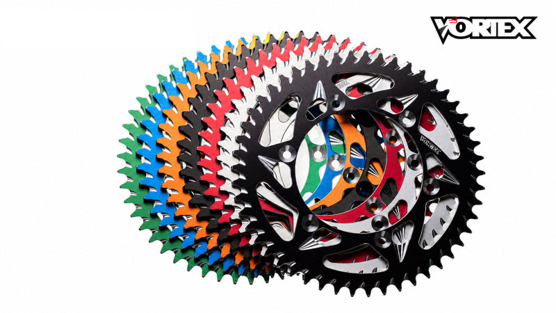 Vortex Racing 53 Tooth 520 Rear Sprocket - Blue