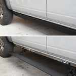 RealTruck 09-14 Ford F-150 Super Cab 4dr VoltStep Electric Running Board Kit (No Drill) - Tex. Blk