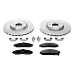 Power Stop 06-09 Cadillac XLR Front Z23 Evolution Sport Brake Kit