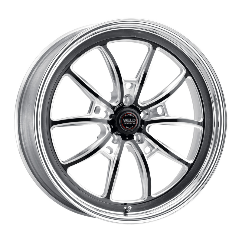 Weld S80 17x9 / 5x127 BP / 6.2in. BS (+30 Offset) Black Wheel 3.18 ID (High Pad) - Non-Beadlock