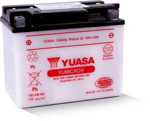 Yuasa YB12B-B2 Yumicron 12 Volt Battery