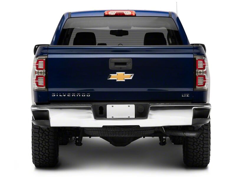 Raxiom 14-18 Chevrolet Silverado 1500 LED Tail Lights/Seq Turn Signals- Chrome- Clear Lens