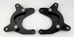 Wilwood Brackets (2) - HD Front - 65-76 A-Body Drum Mopar 11in Rotor