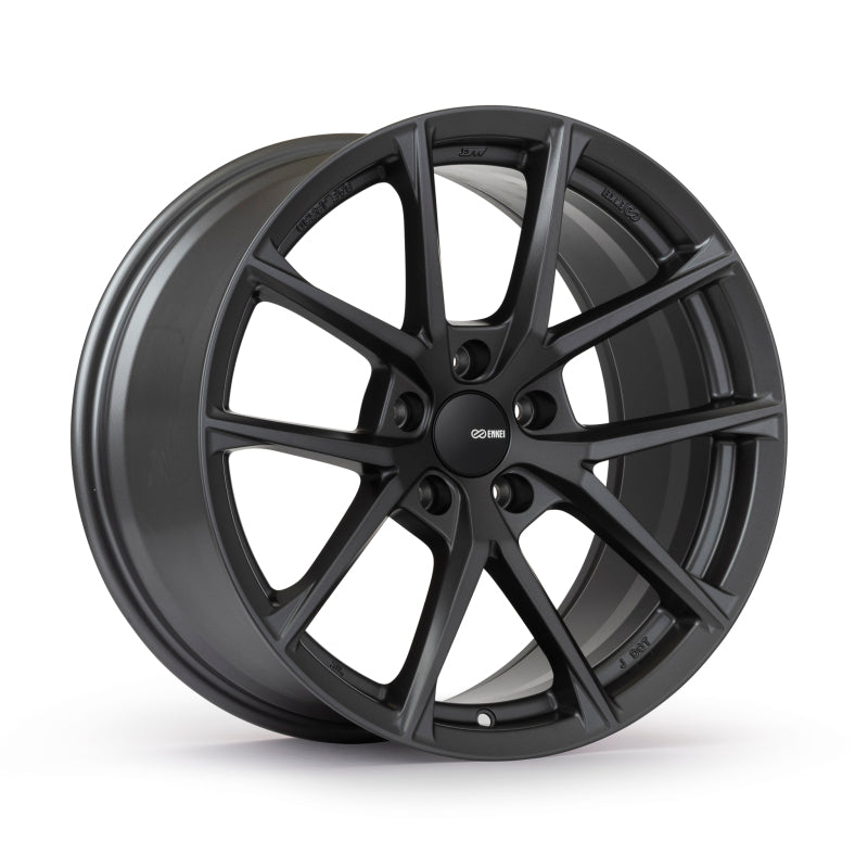 Enkei Helix 20x9in / 5x120 BP / 40mm Offset / 72.6mm Bore - Matte Gunmetal Wheel