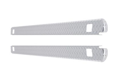 Dee Zee 02-09 Dodge Ram Bed Cap Wrap W/Stake Pockets Brite-Tread Aluminum 8Ft Bed