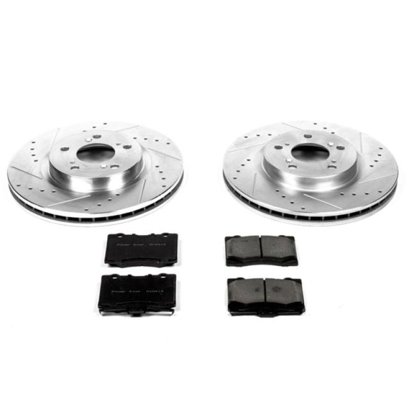 Power Stop 05-12 Acura RL Front Z23 Evolution Sport Brake Kit