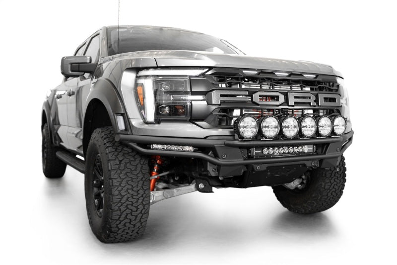 Addictive Desert Designs 2021-2024 Ford F-150 Raptor Race Series Front Bumper Light Hoop