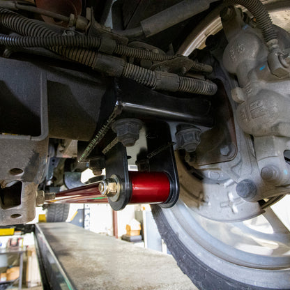 Wehrli 20-25 Chevy & GMC Duramax RCLB/CCSB/ECSB 68in. Traction Bar Kit - WCFab Grey