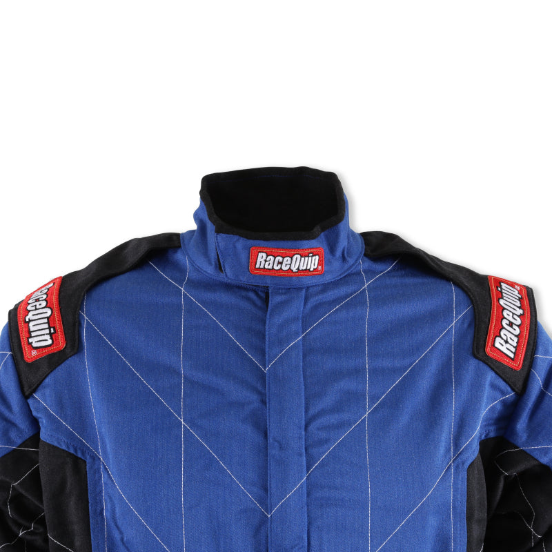 RaceQuip Blue Chevron-5 Suit SFI-5 - M Tall