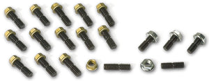 Moroso Chevrolet Small Block Oil Pan Stud Kit - Steel - Set of 18