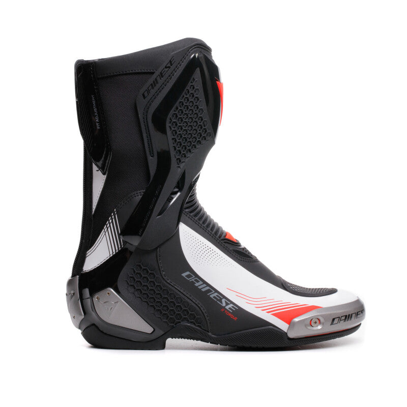 Dainese Torque 4 Boots Womens Black/White/Red-Fluorescent Size - 37