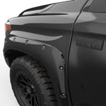 EGR 14+ Toyota Tundra Bolt-On Look Color Match Fender Flares - Set - Black