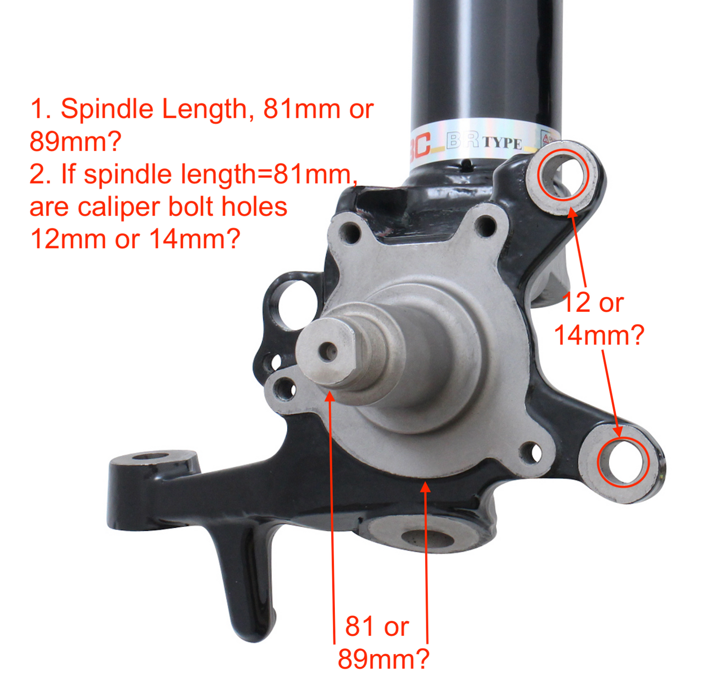 BC Racing Coilovers - BR Type - 97-01 Infiniti Q45 w/Spindle