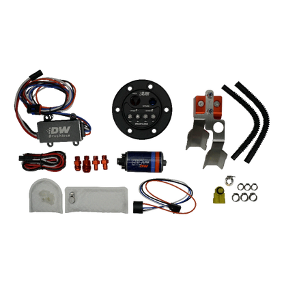 DeatschWerks X2 Pump Hanger w/ 810lph Brushless Fuel pump for 92-00 Honda Civic