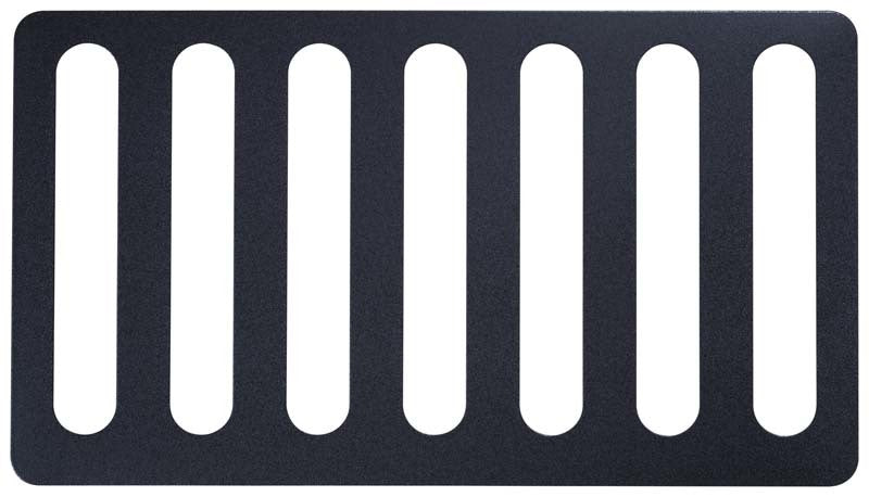 Kentrol 55-77 Jeep CJ5 Hood Vent - Powdercoat Black