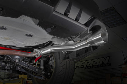 PERRIN 15-21 Subaru STI/15-25 WRX SS Dual Tip Axle Back Exhaust (Fits OE/AM Ctr Pipes)
