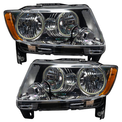 Oracle 11-13 Jeep Grand Cherokee SMD HL (Non-HID) - Chrome - w/ Simple Controller
