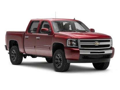 Raxiom 07-13 Chevrolet Silverado 1500 Axial Headlights w/ SEQL LED Bar- Black Housing (Clear Lens)