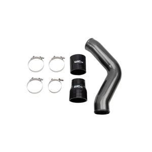 Wehrli 13-18 Cummins 6.7L Driver Side 3.5 in. Intercooler Pipe - Gun Metal