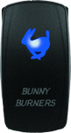 DragonFire Racing Lighted Switch Bunny Burner On/Off Blue