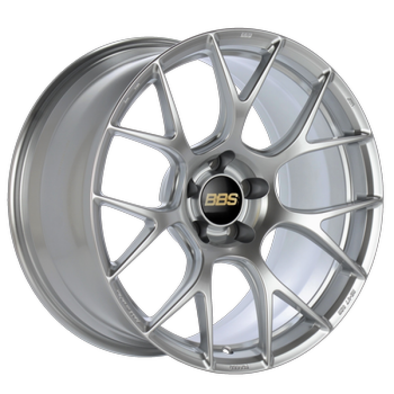 BBS RE-V7 18x8.5 5x100 ET45 Diamond Silver Wheel -82mm PFS/Clip Required