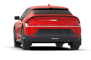 Rally Armor 22-24 Kia EV6 Black UR Mud Flap Red Logo