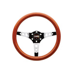 OMP Mugello Wooden Steering Wheel 360mm Handgrip Oval25X23mm