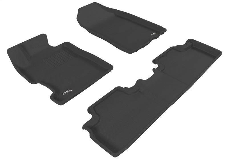 3D MAXpider 06-11 Honda CIvic Coupe Kagu Black Full Set
