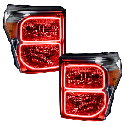 Oracle 11-16 Ford F250/350 LED HL - ColorSHIFT w/ 2.0 Controller