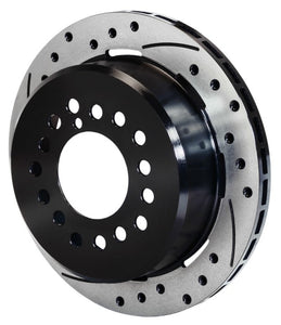 Wilwood Rotor-2.32in Offset-SRP-BLK-Drill-LH 12.19 x .810 - 5 Lug