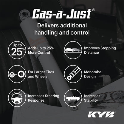 KYB 19-25 RAM 1500 w/ Off Road Susp. (w/o Air Susp. & Ex. Rebel & TRX) Gas-A-Just Gas Shock - Rear