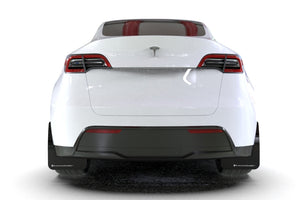 Rally Armor 20-24 Tesla Model Y Black UR Mud Flap w/Red Logo