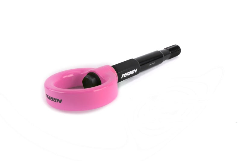 PERRIN 15-17 Subaru WRX & STI / 13-17 Crosstrek / 12-16 Impreza Tow Hook Kit (Front) - Hyper Pink