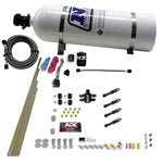 Nitrous Express Dry Direct Port Nitrous Kit 4 Cyl w/15lb Bottle