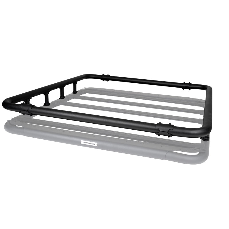 Go Rhino SRM500 Quad Rail Kit (For 55in. Long Rack) - Tex. Blk (Rails ONLY - Req. Platform)