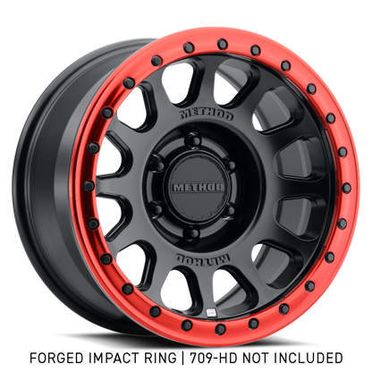 Method Beadlock Ring - 18in Forged - Style 1 - Red
