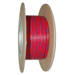 NAMZ OEM Color Primary Wire 100ft. Spool 18g - Red/Blue Stripe