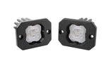 Diode Dynamics Stage Series C1 LED Pod - White SAE Fog Flush ABL (Pair)